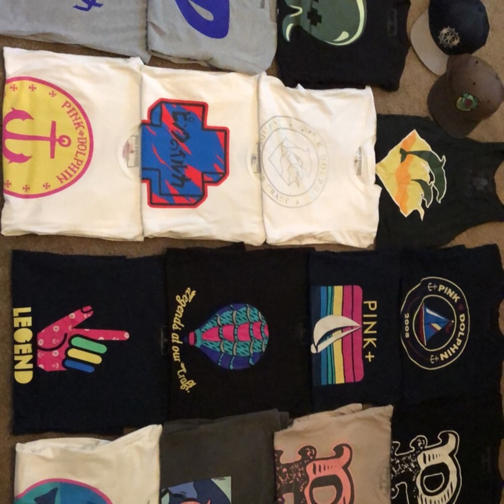 Pink dolphin lot Great condition Negotiable